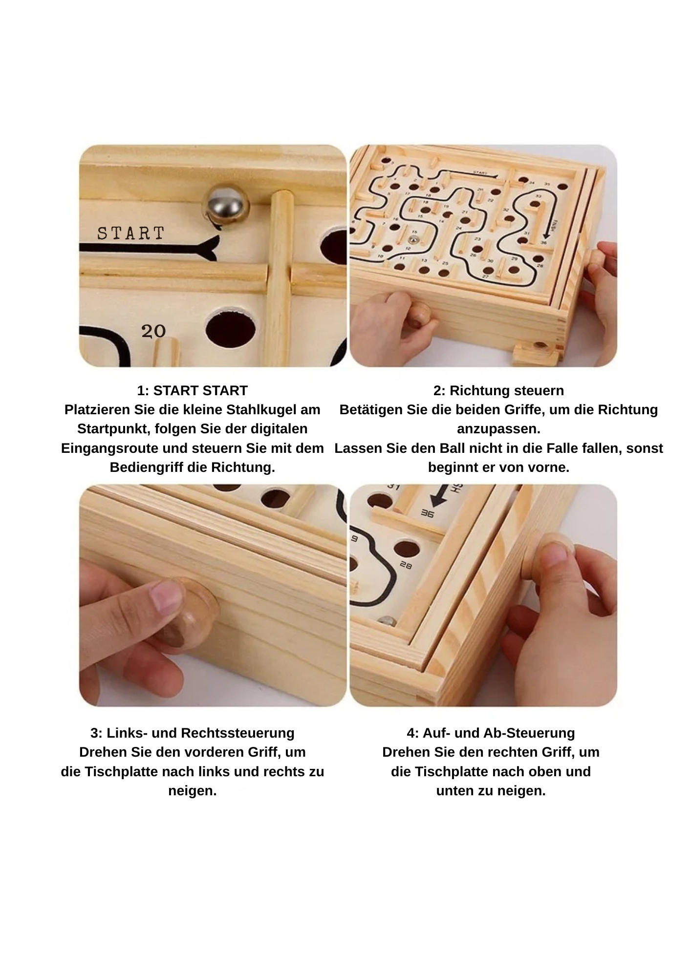 Balance-Ball Brettspiel
