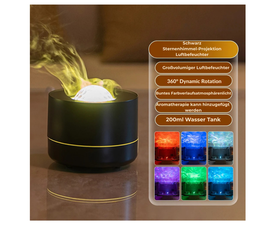 Sterne-Himmel Luftbefeuchter & Aroma-Diffuser