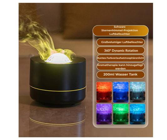 Sterne-Himmel Luftbefeuchter & Aroma-Diffuser
