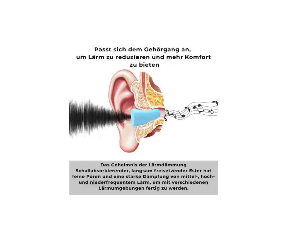 Bunter Ohrstöpsel-Schutz