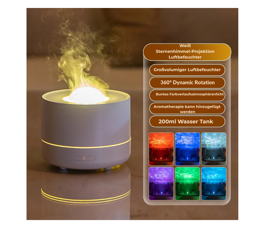 Sterne-Himmel Luftbefeuchter & Aroma-Diffuser