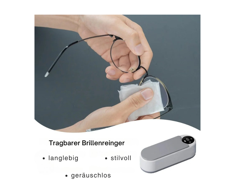 Multifunktionaler Brillen- & Schmuckreiniger