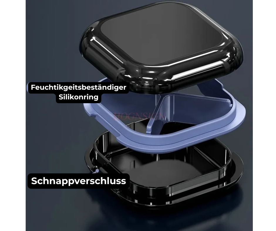 Kompakte Medikamentenbox
